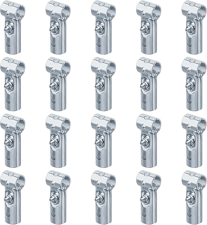 20 Sets T Pipe Connector Tee Clamp Fittings, Fits 1/2" EMT Conduit | Embedding - Image 6