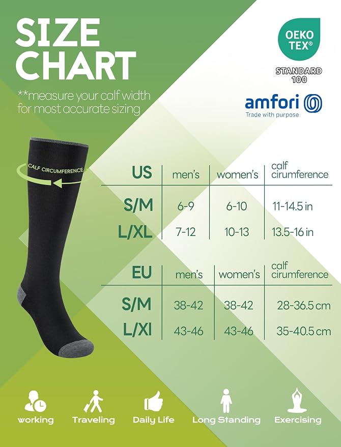 SONORAN Bamboo Viscose Compression Socks - Image 6