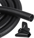 10FT - 1/4 Inch Split Wire Loom - Black | Easy to Install by CrocSee