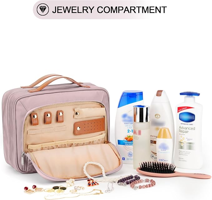Travel Hanging Toiletry Bag for Women and Men, - Image 8