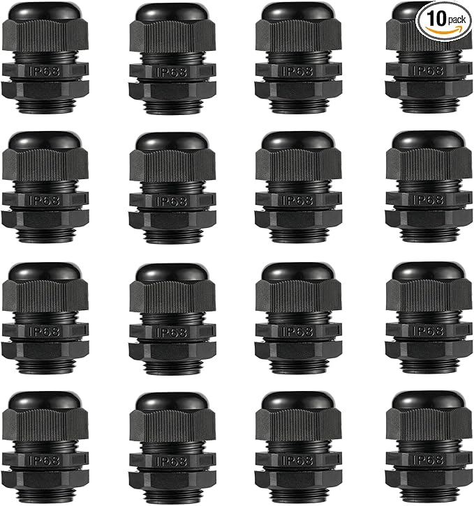 PENGLIN Cable Glands 3/4" NPT Nylon Cable Connector | Strain Relief Cord by PENGLIN