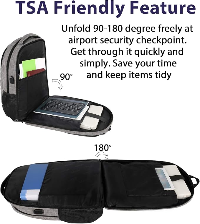 MATEIN Laptop Backpack 15.6 Inch, 20 L Personal Item Bag Airport Approved - Image 2