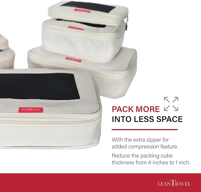 LeanTravel Compression Packing Cubes - Image 7