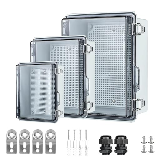 Junction Box Outdoor Waterproof Electrical Box Project IP67 ABS Enclosure | by IGEYAPA