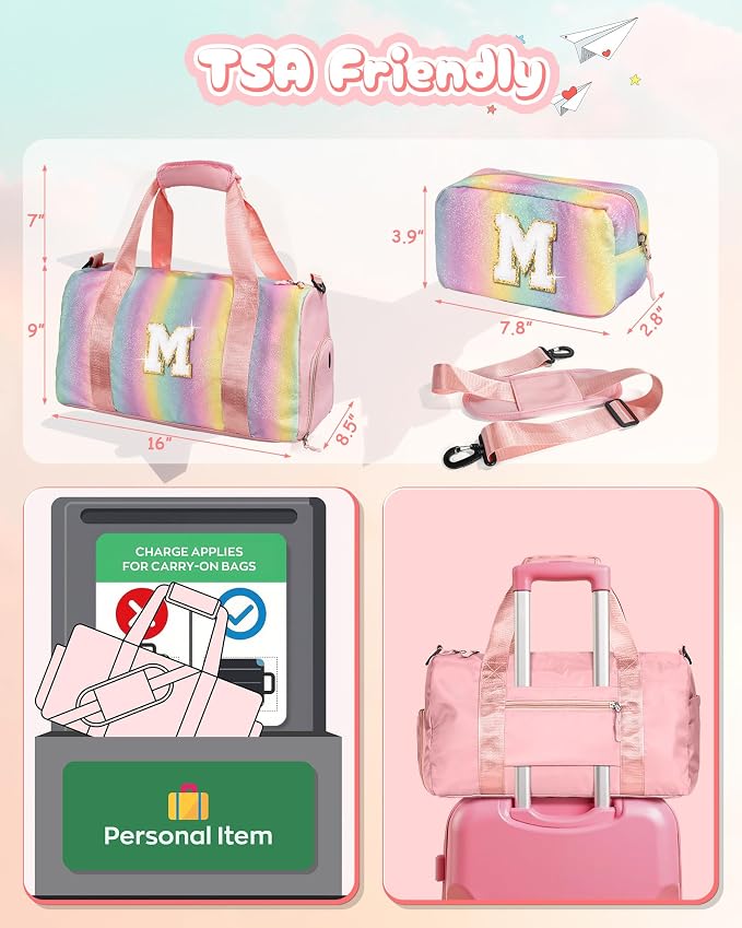 Birthday Gift for Granddaughter-Girl Gym Bag - Image 3