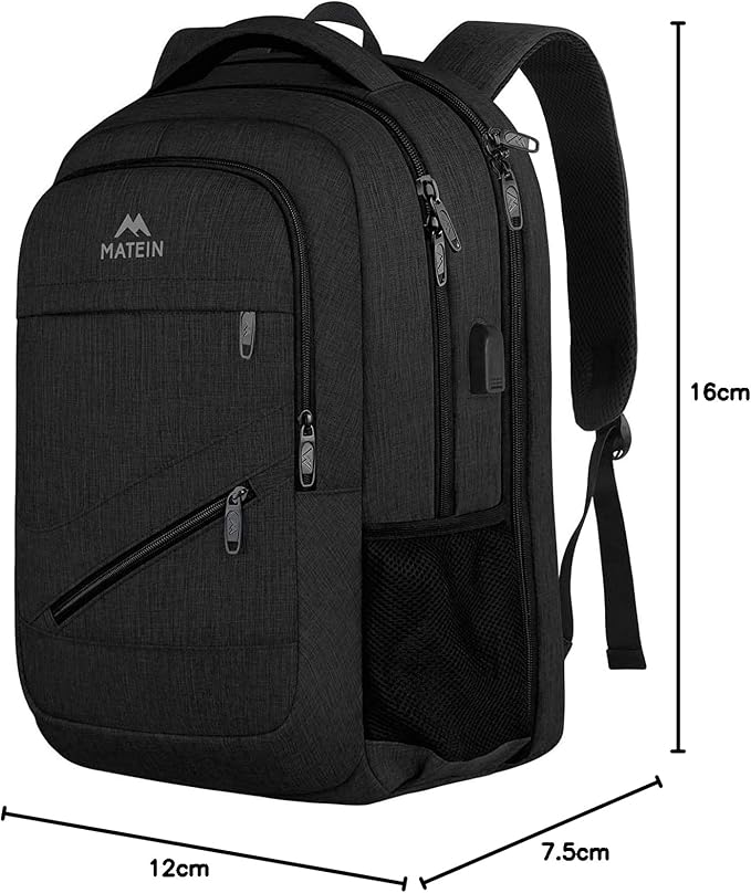 MATEIN 15.6 Inch Backpack for Men Women, 20 L Personal Item Casual Backpack - Image 10