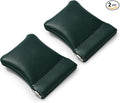 2 Pack PU Leather Slim Engagement Wedding Ring Pouch Leather Jewelry Pouch by Woodten