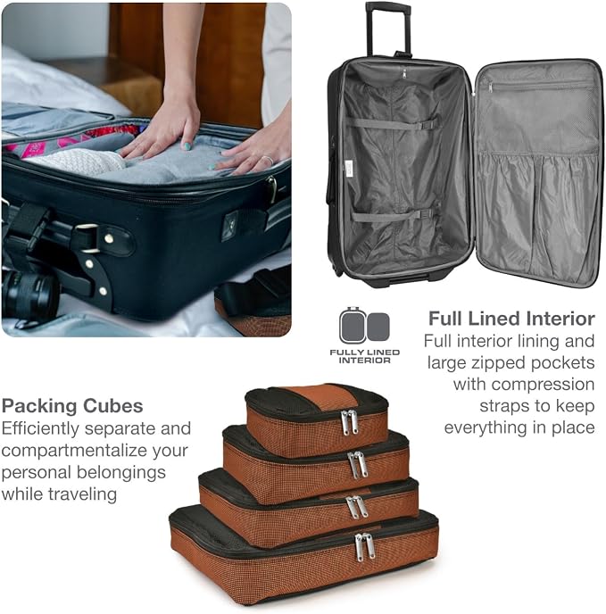 Travel Select Amsterdam Expandable Softside Rolling Upright Luggage, 2 Wheels - Image 10