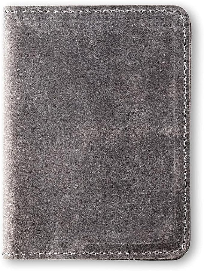 PEGAI Standard Full Grain Crazy Horse Leather Passport Holder | Custom Travel - Image 2