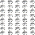 40 Pack Knockout Seals, Galvanized Steel Electrical Box Plugs, Zinc-Plated Rust by Wocloer