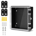 Junction Box IP67 Waterproof Electrical Box ABS Plastic Hinged Shell by LeMotech
