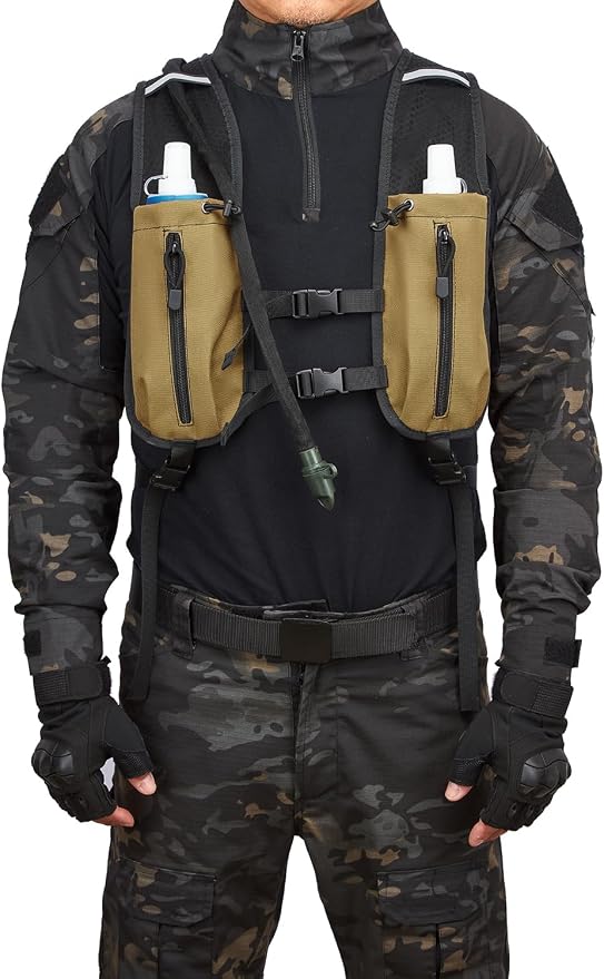 ATBP Insulated Hydration Pack Hiking Water Backpack Running Vest - Image 6