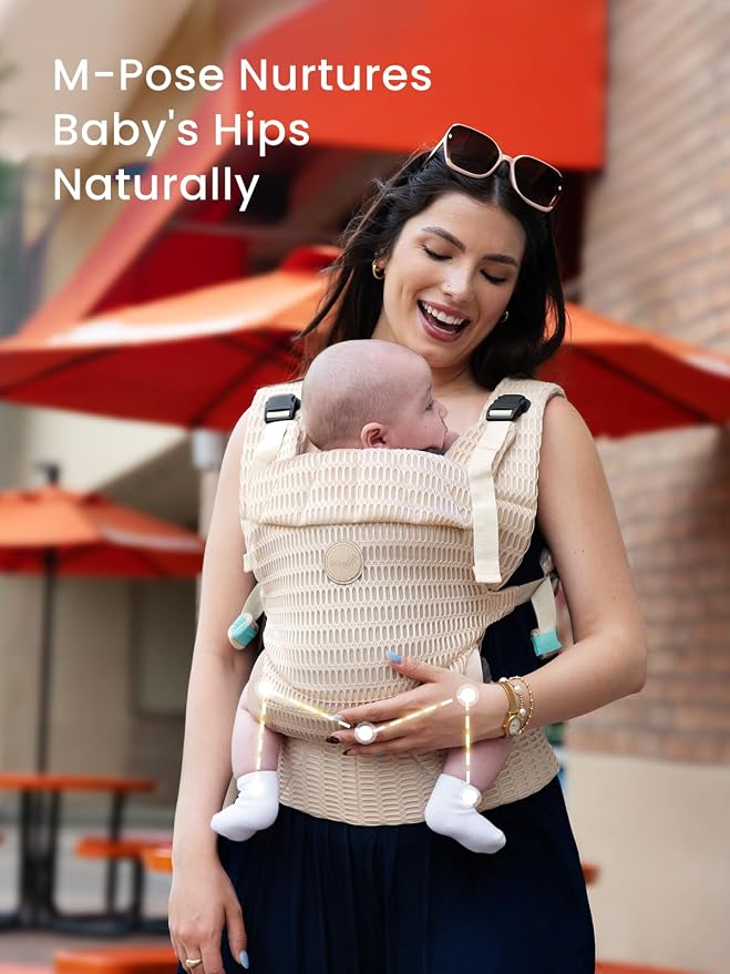 GROWNSY Baby Carrier Newborn to Toddler, Breathable Mesh Carrier - Image 5