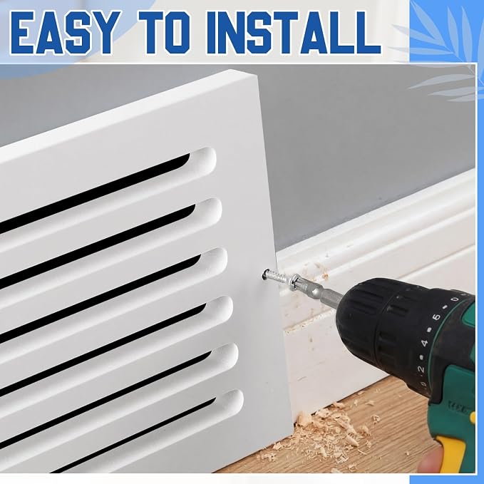 Leinuosen 4 Pcs 26 x 8 Inch Air Return Vent Cover Fit - Image 4