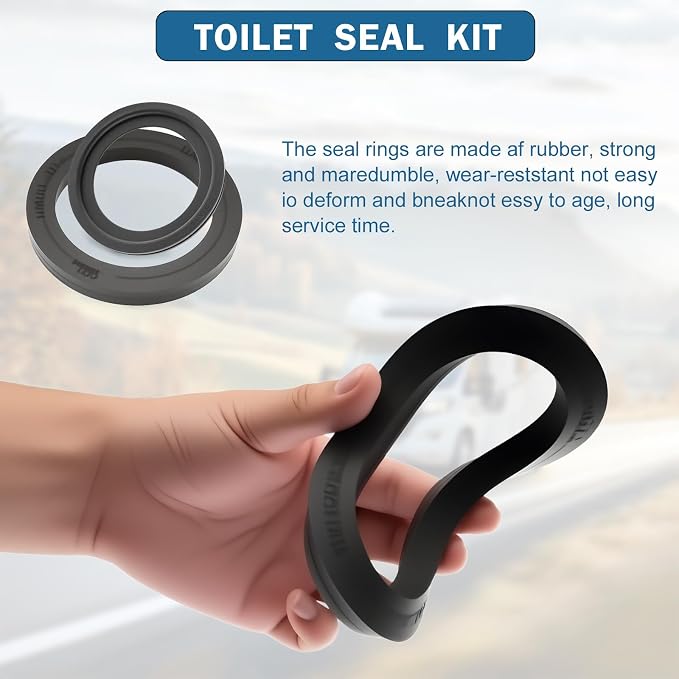 3" RV Toilet Flange & Seal Kit for Dometic 300 310 320 - Image 3