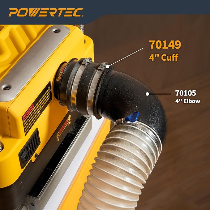 POWERTEC 70149-P2V 4 Inch Dust Control Flex Cuff - Image 8
