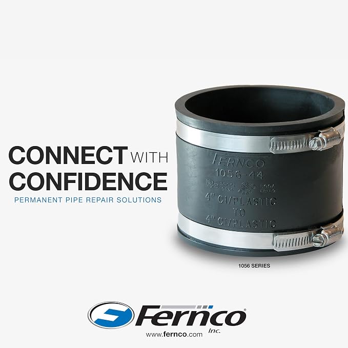Fernco 3/4 In. DWV PVC Coupling - Image 7