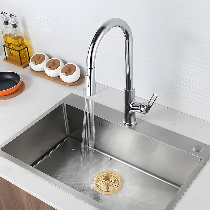 Champagne Bronze Sink Garbage Disposal Flange and Stopper - Image 6