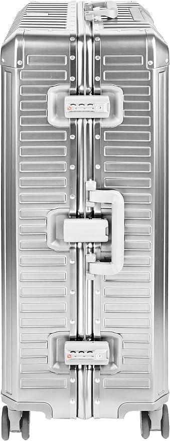 All Aluminum Luggage Suitcase 3 Sizes TSA Lock Carry On Silver - Image 3