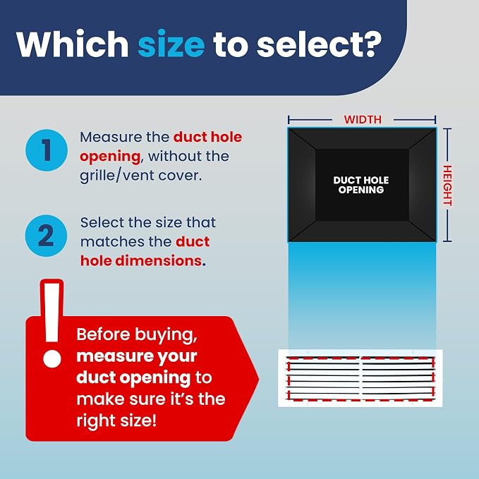 26x8 Aluminum Wall Ceiling Air Return Vent Cover HVAC Rustproof Grille - Image 3