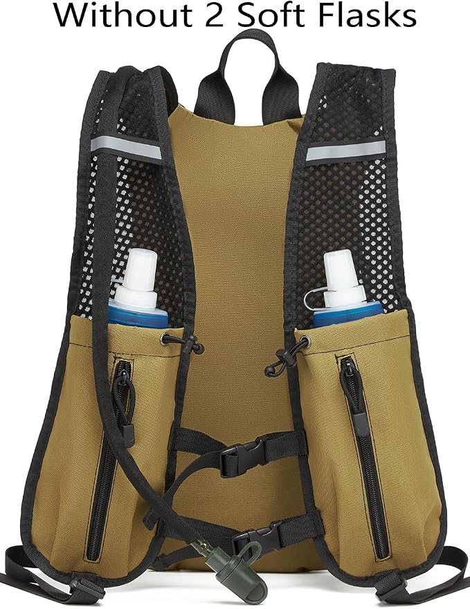 ATBP Insulated Hydration Pack Hiking Water Backpack Running Vest - Image 2
