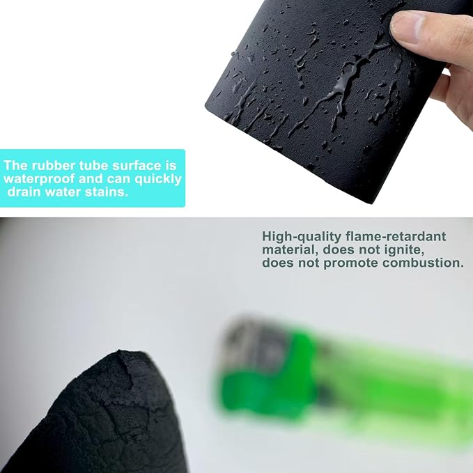 Insulation Foam Pipe Used for air Conditioning Pipe Insulation, Outdoor Water - Image 3