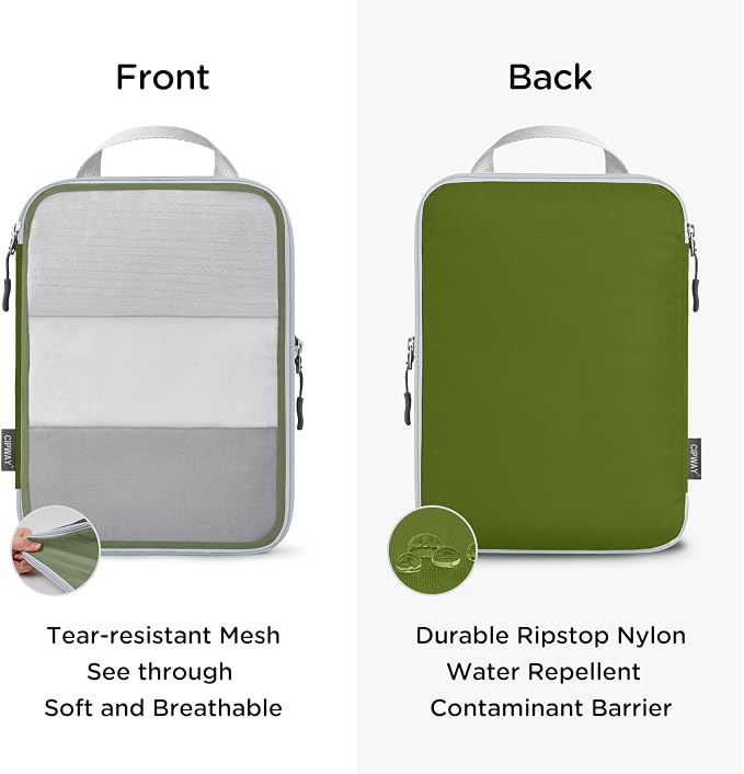 Cipway Compression Packing Cubes Mesh, Lightweight Luggage Organizer Bags - Image 3