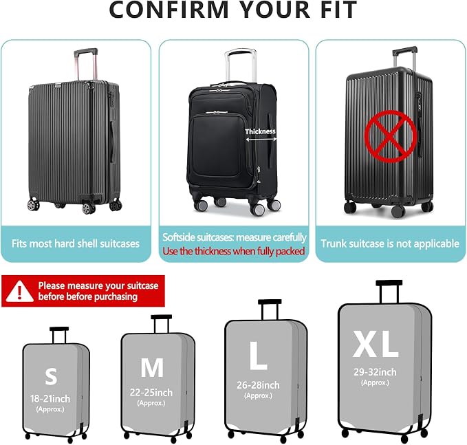 TRAVELKIN more than travel Luggage Covers - Image 3