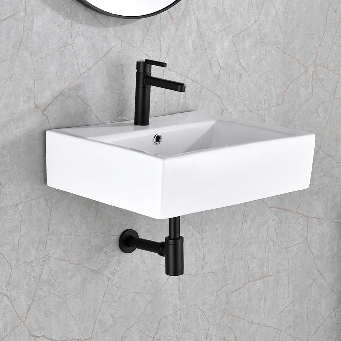 Bathroom Sink Stopper P-Trap Complete Set Adjustable Bottle Trap Solid Brass - Image 2