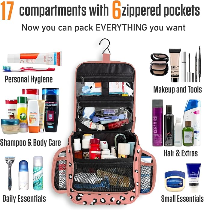 VENTURE 4TH Hanging Travel Toiletry Bag - Image 3