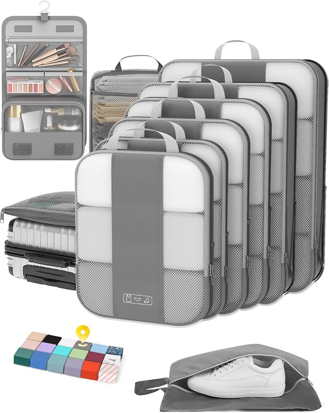 10 Set Compression Packing Cubes by OlarHike