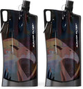 Survivor Filter Clear Collapsible Water Bottles by SurvivorFilter