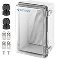 TICONN Outdoor Electrical Box Waterproof, ABS IP67 Junction Box Enclosure | by TICONN