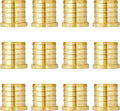 12-Pack 1 Inch PEX Plug End Cap Fittings | Brass by SUNGATOR