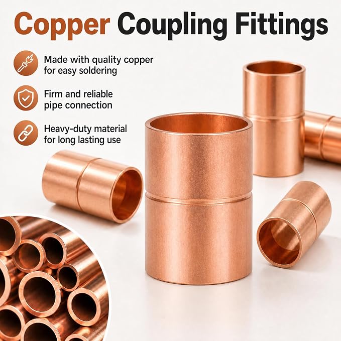 Angry Pony 3/4 Copper Fittings, HVAC Copper Fittings - Image 3