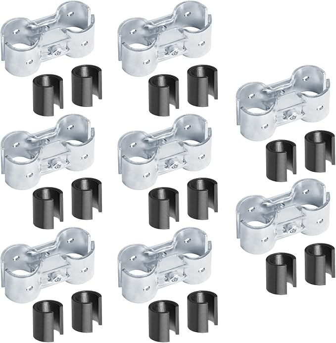 8 Sets Double Port Parallel Pipe Clamp Connectors, Fits 3/4" EMT Directly | - Image 5