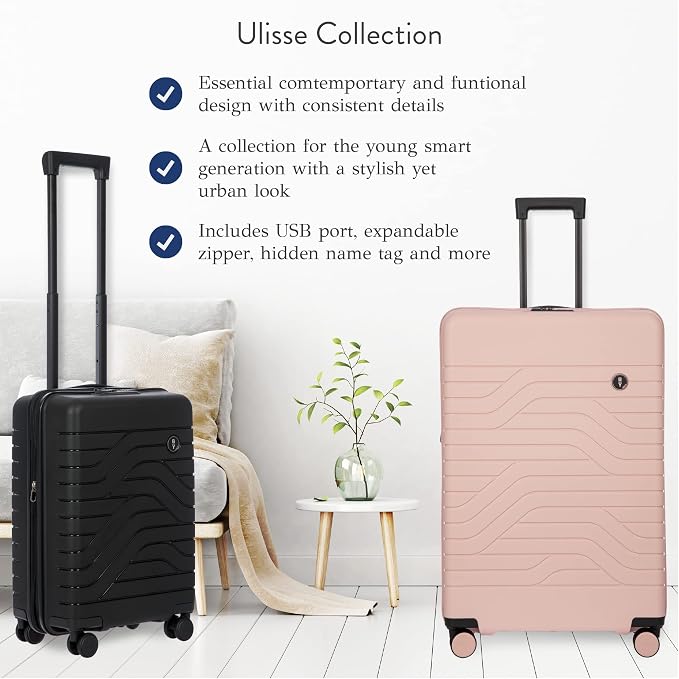 Bric's B|Y Ulisse Spinner Suitcase, Expandable Hard Shell Luggage - Image 4
