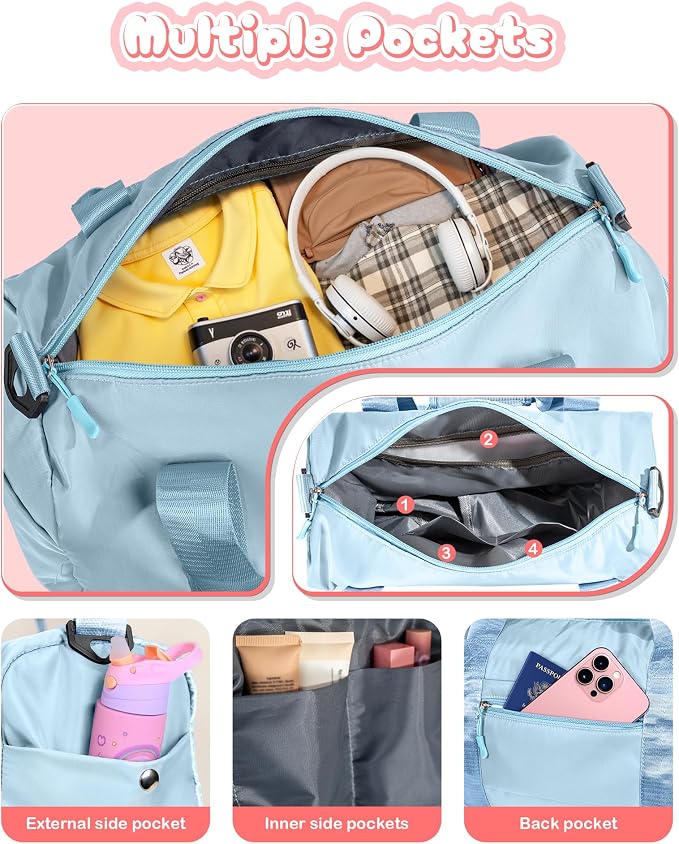 Easter Basket Stuffers Gifts for Kids-Girl Gym Bag - Image 5
