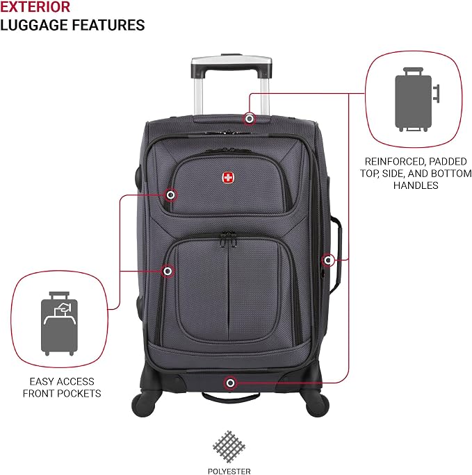 SwissGear Sion Softside Expandable Luggage - Image 3