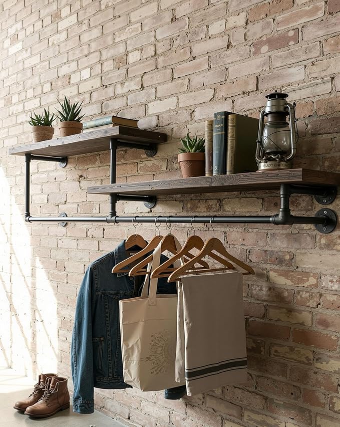 10 Pack 3/4" Malleable Cast Iron Pipe Cap, DIY furniture shelf decor, fits - Image 9