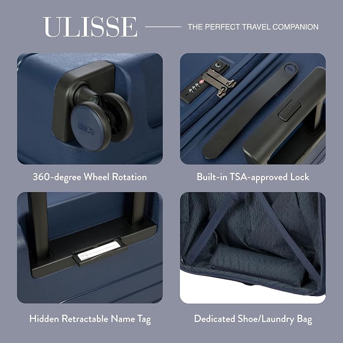 Bric's B|Y Ulisse Spinner Suitcase, Expandable Hard Shell Luggage - Image 4