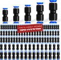 mxuteuk 110PCS Quick Connect Air Hose Fittings, 4/6/8/10/12mm Straight Push to by mxuteuk