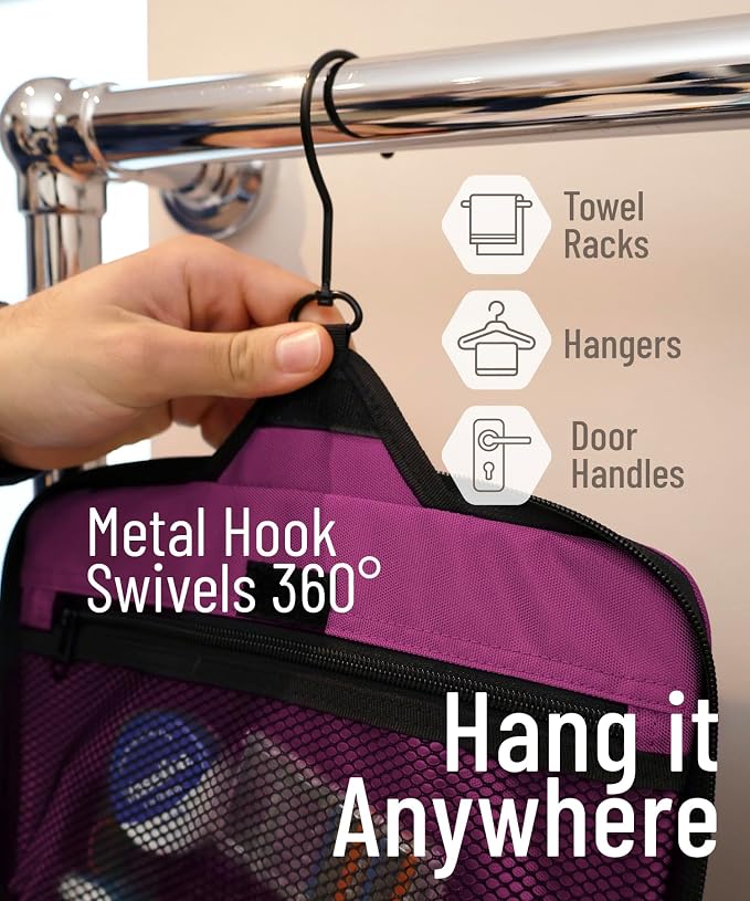 DD D&D Wanderlust D&D Hanging Travel Toiletry Bag - Image 4