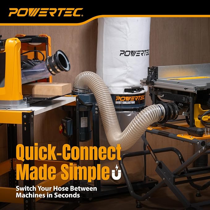 POWERTEC 70526 4" Magnetic Connector - Image 3