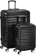 Amazon Basics 2 Piece Set With TSA Locks, Hardshell Suitcases With Four by AmazonBasics