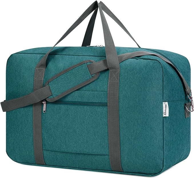 For United Airlines Foldable Carry on Bag 22x14x9 Travel Duffel Bag Packable by Narwey