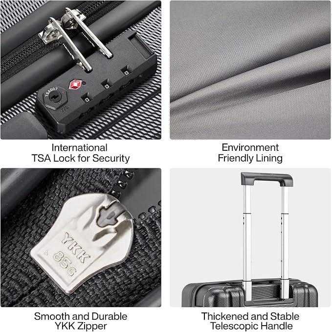 Hanke 24 Inch Luggage Suitcases - Image 7