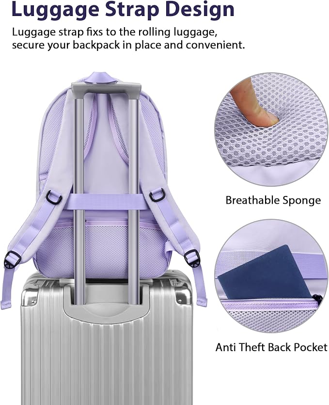 MATEIN Large 17 Inch Laptop Backpack - Image 5