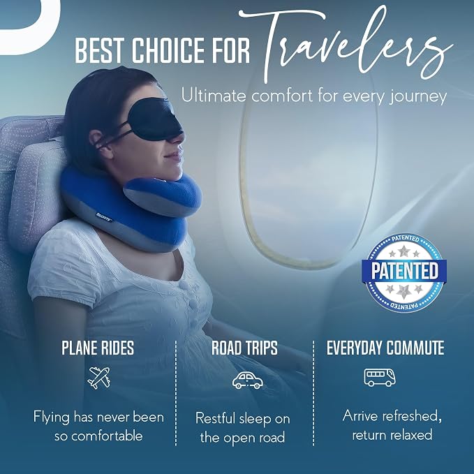 BCOZZY Organic Cotton Double Support Neck Pillow - Image 4