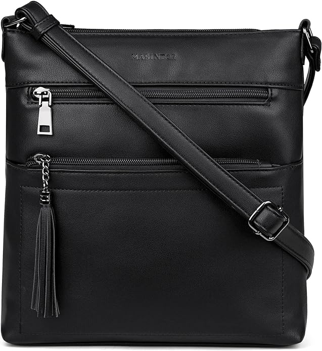 MASINTOR Crossbody Purses for Women, Adjustable Strap Shoulder Bag by MASINTOR